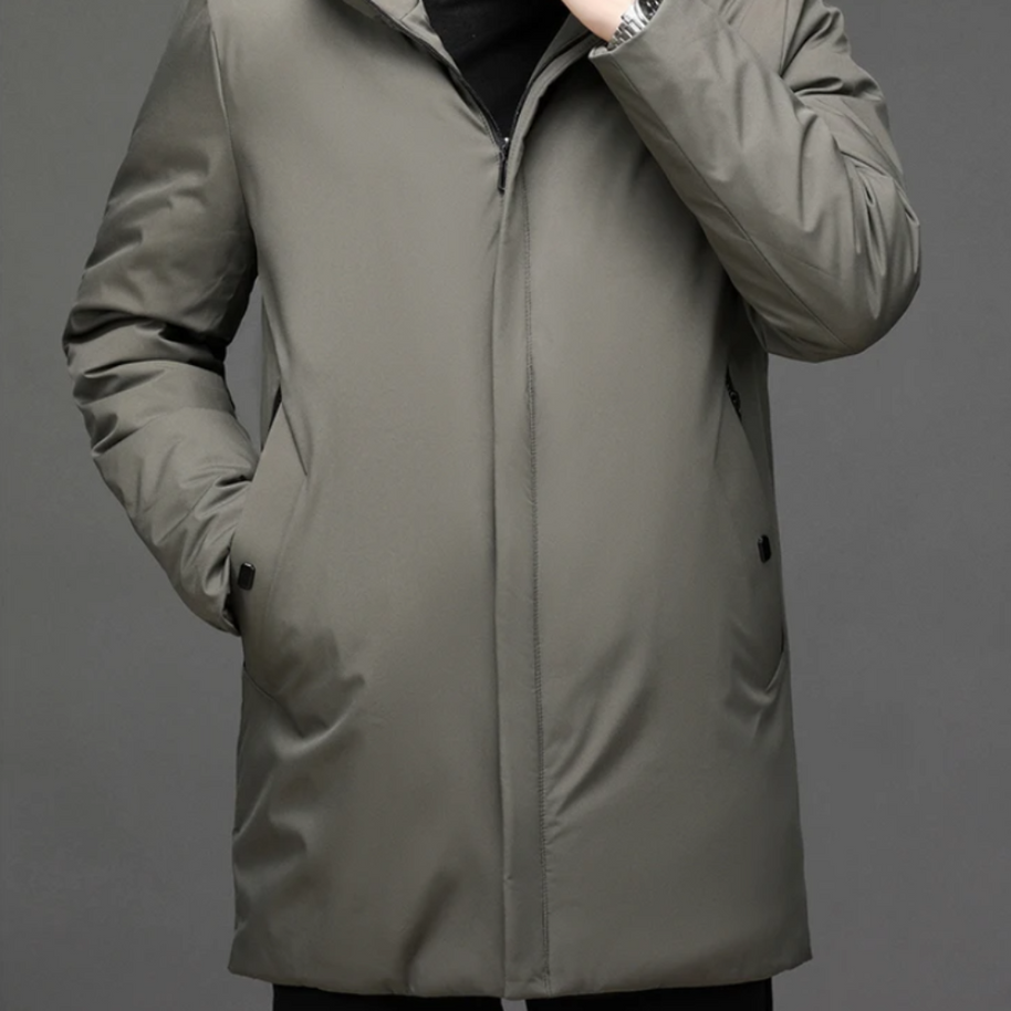 WW | Herren Leichte Windbreaker Lange Jacke