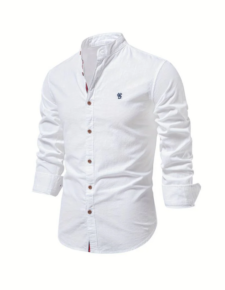 W&W Mode | Herren Slim-fit Hemd Elegant Langarm