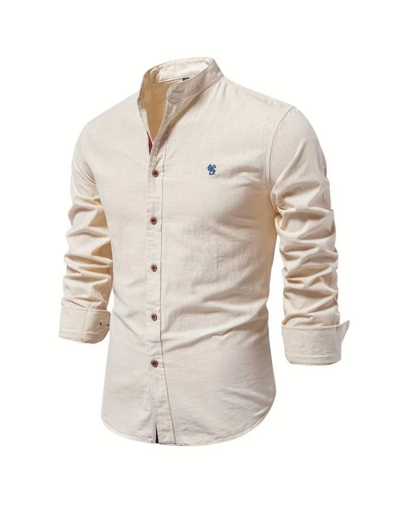 WW | Herren Slim-fit Hemd Elegant Langarm