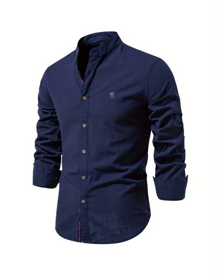 W&W Mode | Herren Slim-fit Hemd Elegant Langarm