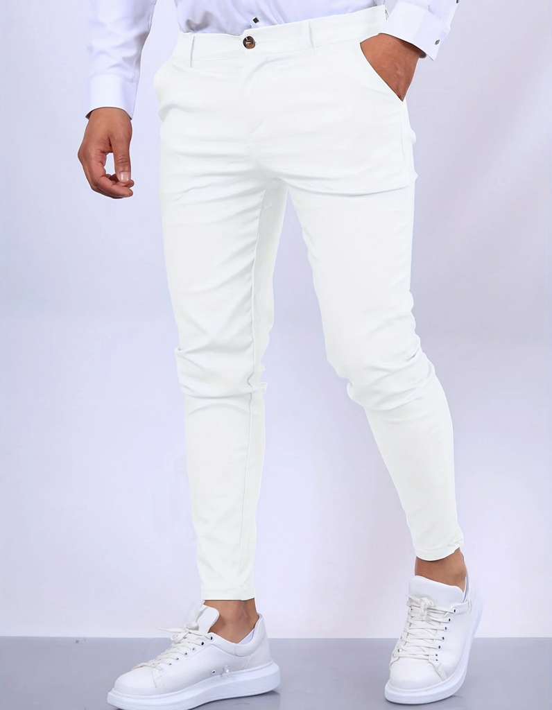 WW | Herren Slim Fit Hose Schwarz