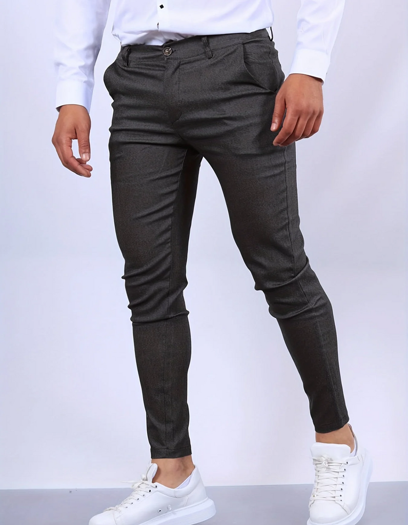 WW | Herren Slim Fit Hose Schwarz