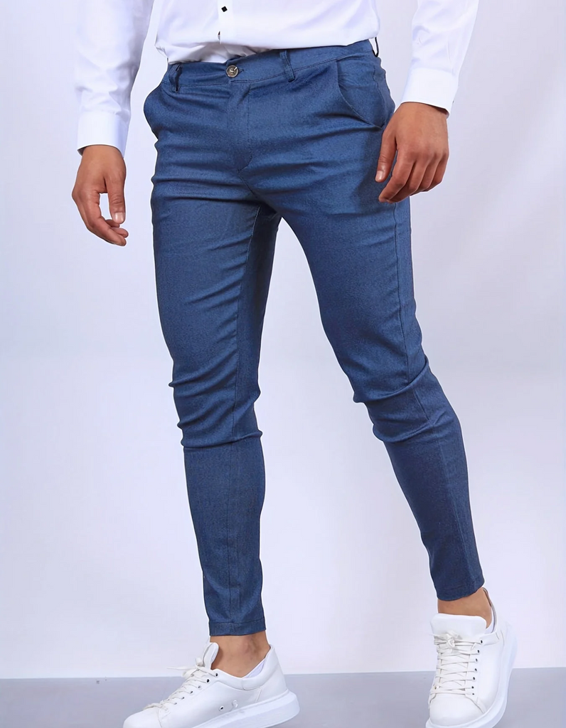 WW | Herren Slim Fit Hose Schwarz