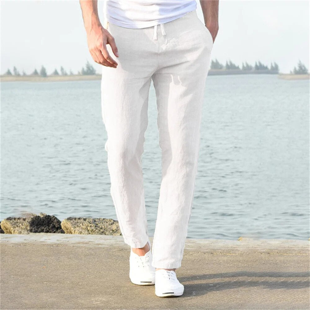WW | Herren Sommer Hose Leichte