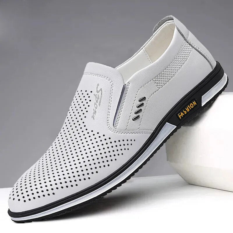WW | Herren Sommer Loafer Schwarz