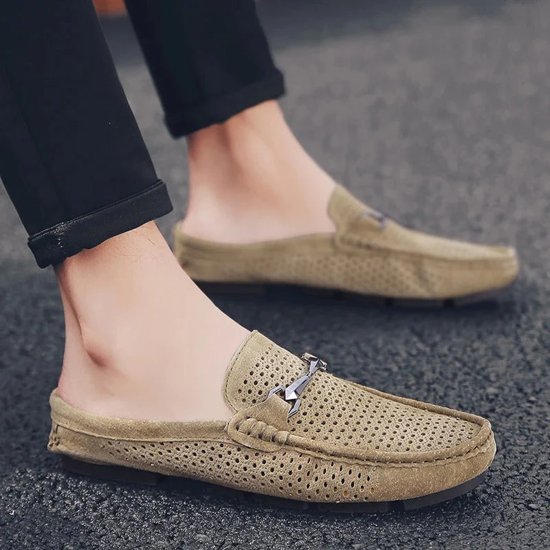 W&W Mode | Herren Sommer Mokassins Beige