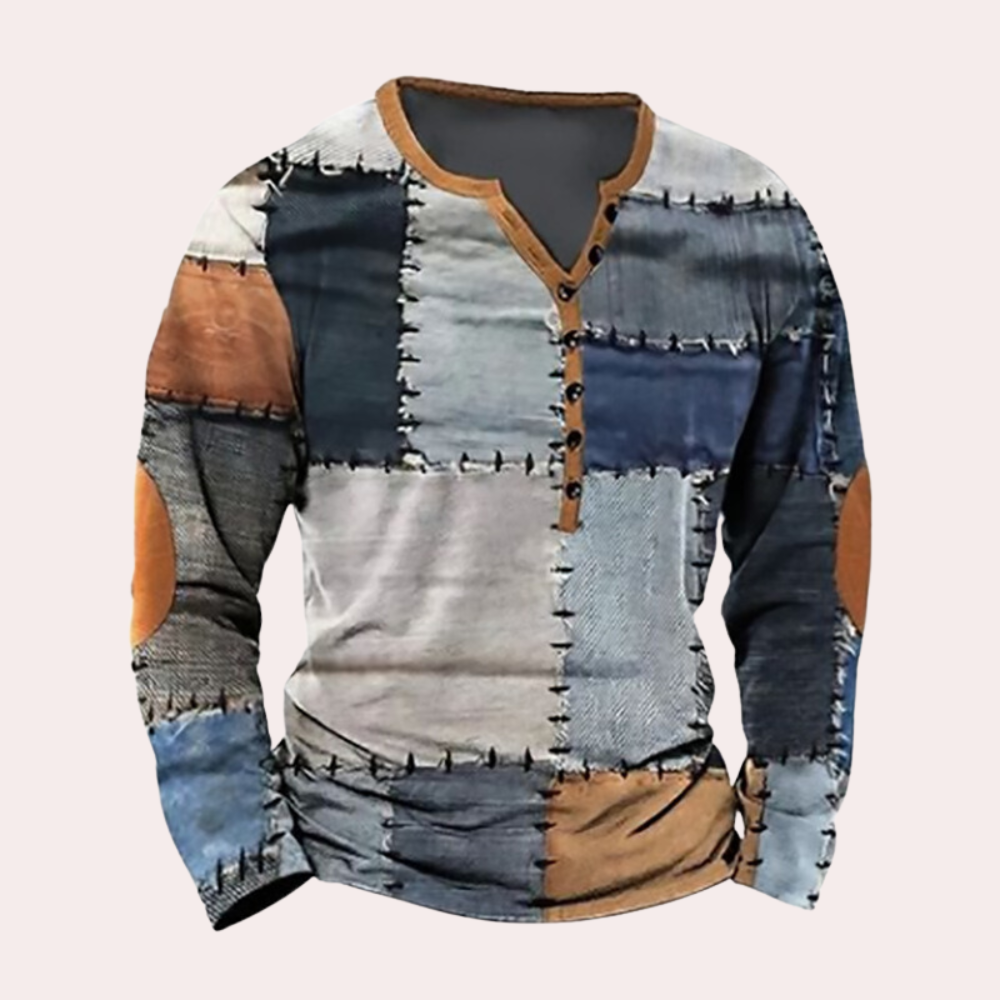 WW | Herren Langarm Sweatshirt Grau