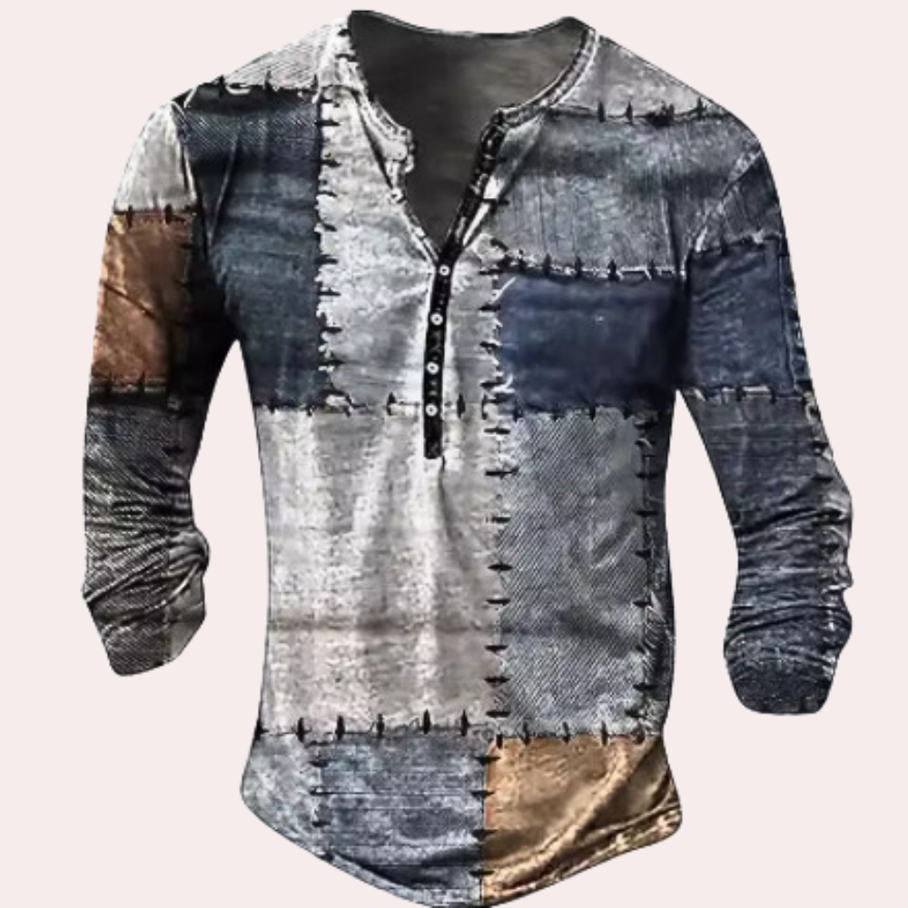 WW | Herren Langarm Sweatshirt Grau