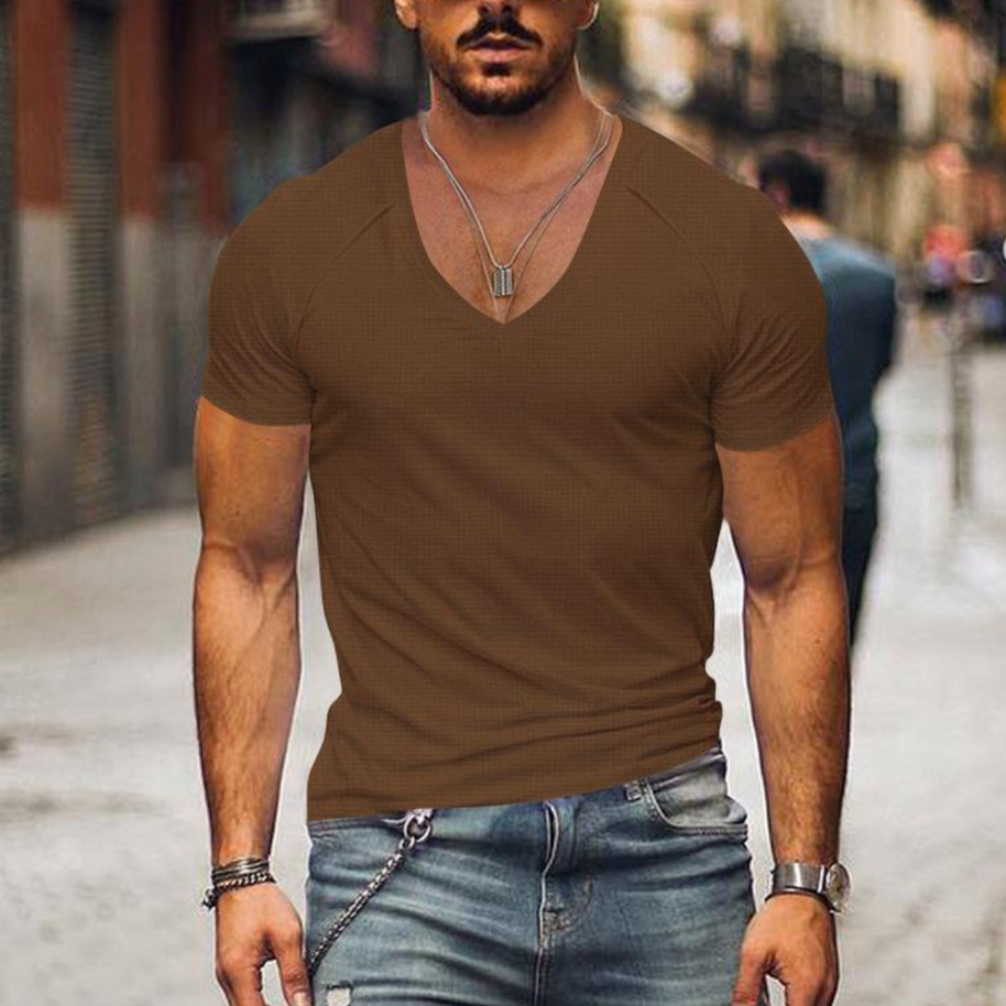 WW | Herren V-ausschnitt T-shirt Slim Fit