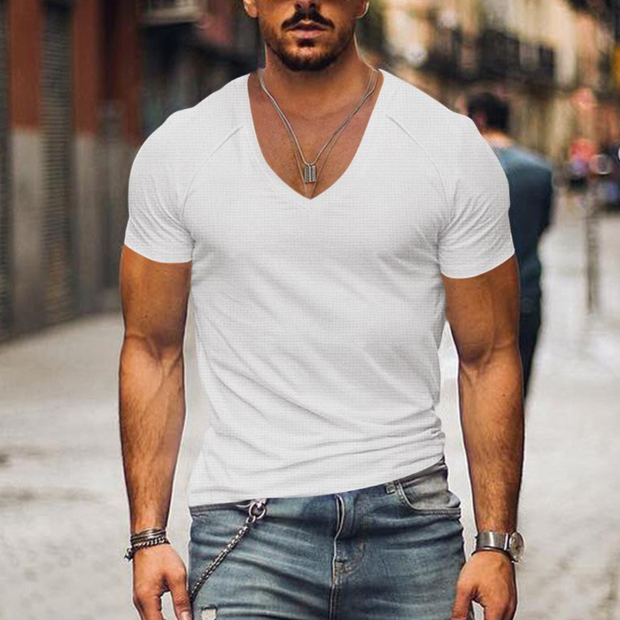 WW | Herren V-ausschnitt T-shirt Slim Fit