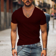 WW | Herren V-ausschnitt T-shirt Slim Fit