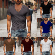 WW | Herren V-ausschnitt T-shirt Slim Fit