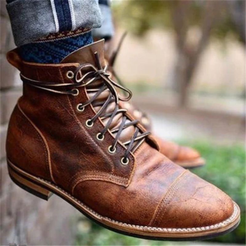 WW | Herren Braun Stiefeletten Boots