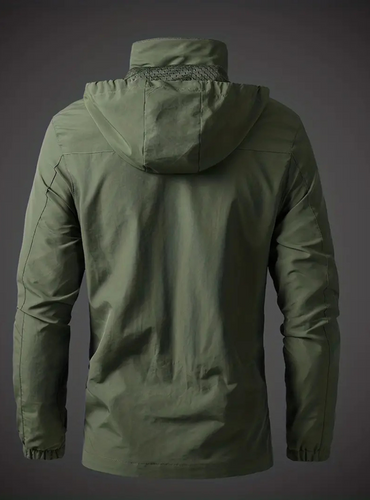 W&W Mode | Herren Wasserdicht Regenjacke Atmungsaktiv