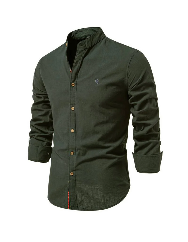 WW | Herren Slim-fit Hemd Elegant Langarm