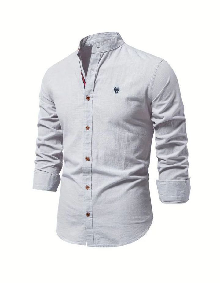 W&W Mode | Herren Slim-fit Hemd Elegant Langarm