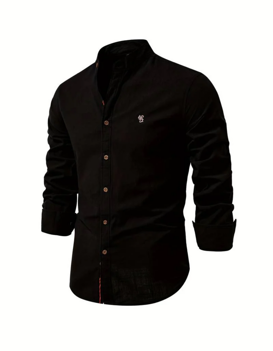 WW | Herren Slim-fit Hemd Elegant Langarm