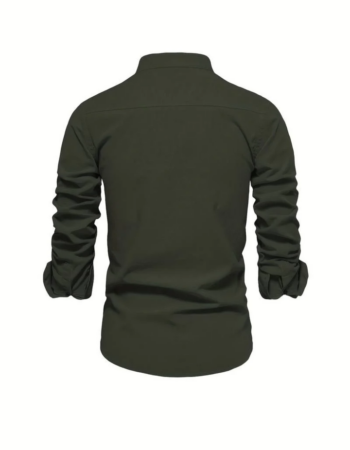 W&W Mode | Herren Slim-fit Hemd Elegant Langarm