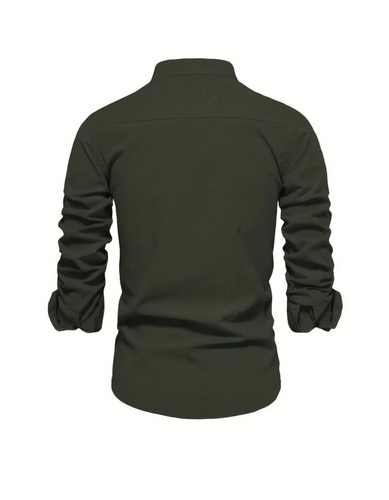 WW | Herren Slim-fit Hemd Elegant Langarm