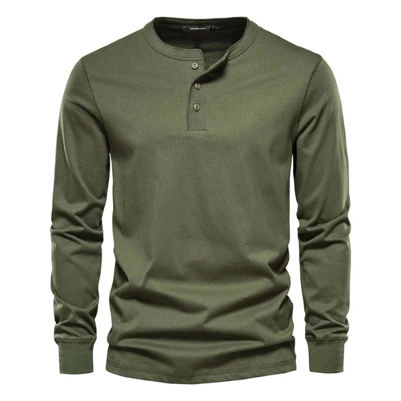 WW | Herren Langarm Sweatshirt In Weiß