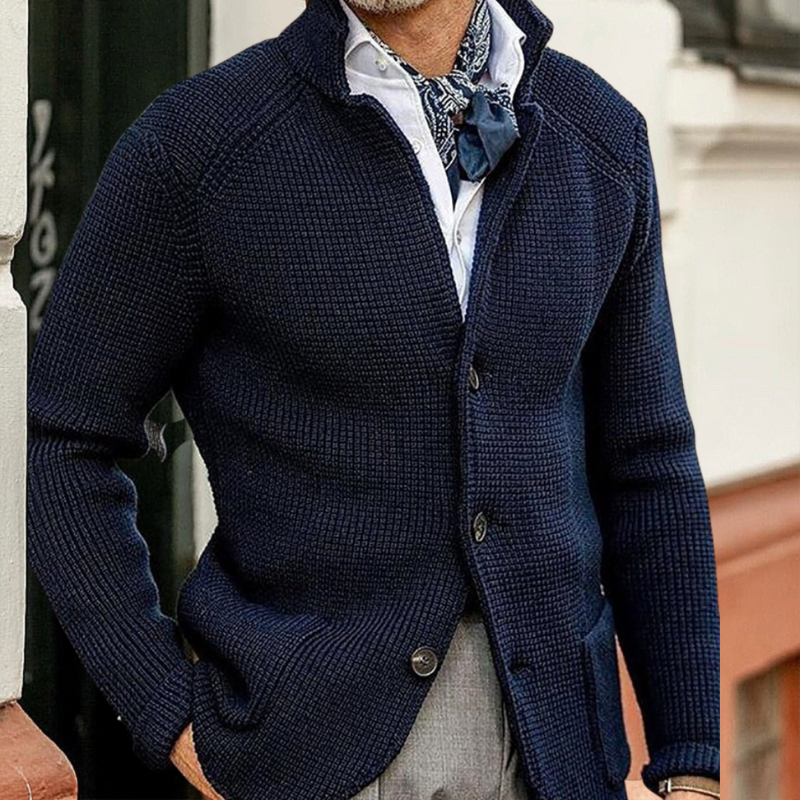 WW | Herren Weste Blau Outdoor