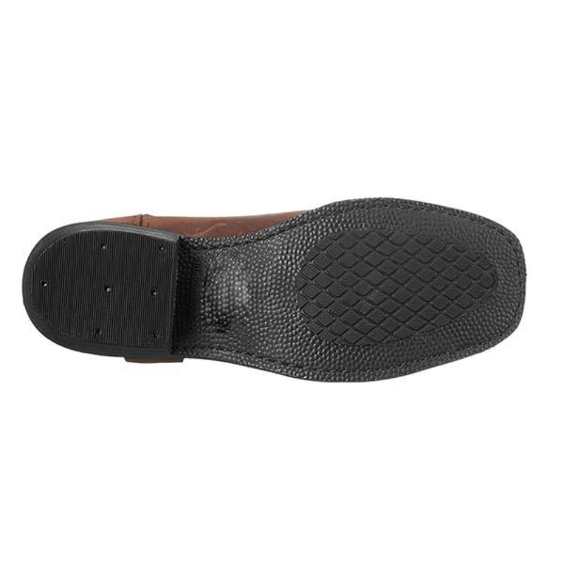 WW | Herren Schwarze Cowboystiefel Wildleder