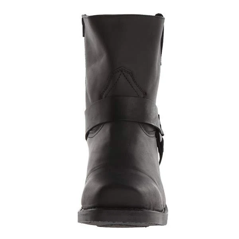 WW | Herren Schwarze Cowboystiefel Wildleder