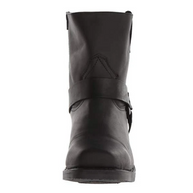 WW | Herren Schwarze Cowboystiefel Wildleder