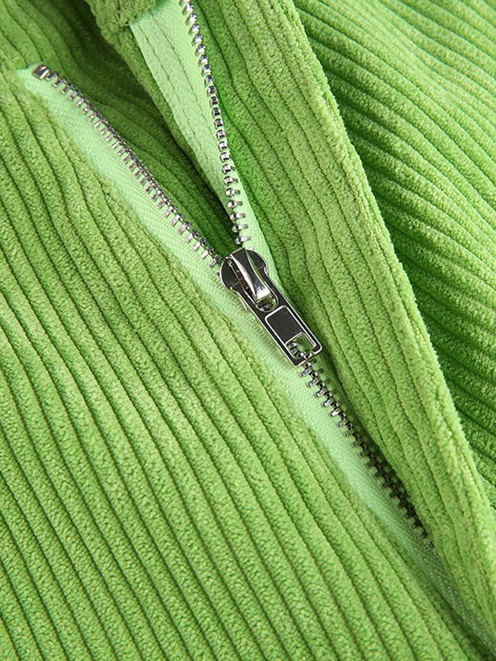 WW | Hoch Taillierte Y2k Corduroy Weite Hose