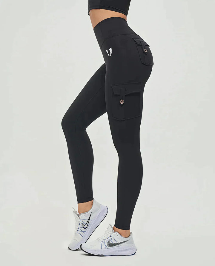 W&W Mode | Cargo Leggings Mit Hoher Taille