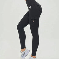 WW | Cargo Leggings Mit Hoher Taille