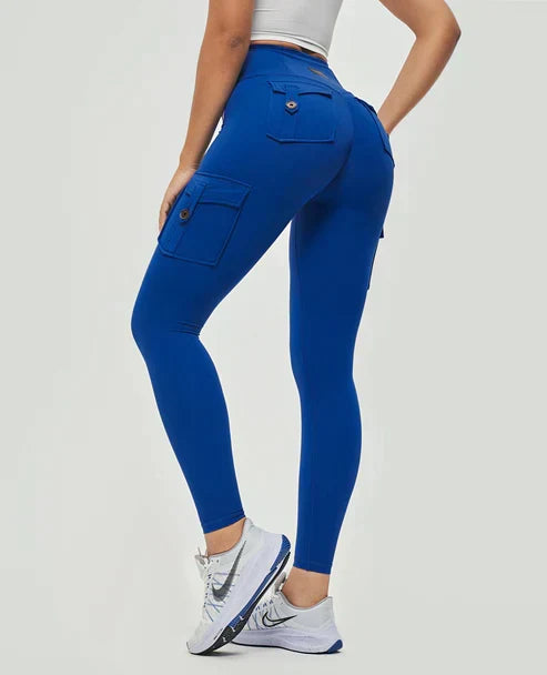 W&W Mode | Cargo Leggings Mit Hoher Taille