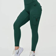 WW | Cargo Leggings Mit Hoher Taille