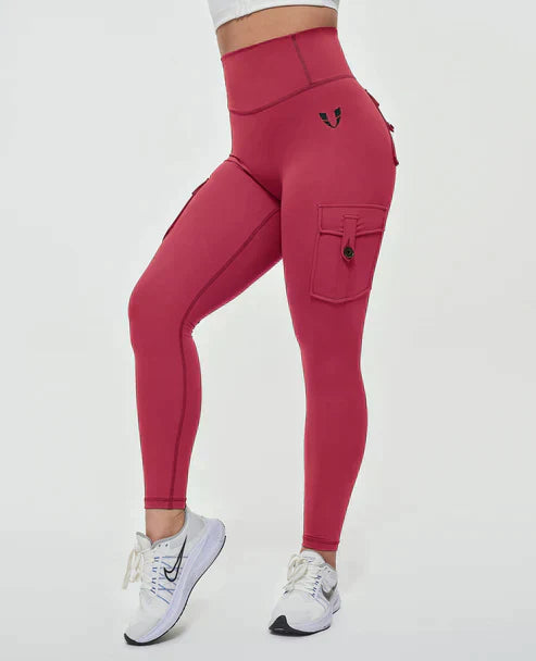 WW | Cargo Leggings Mit Hoher Taille