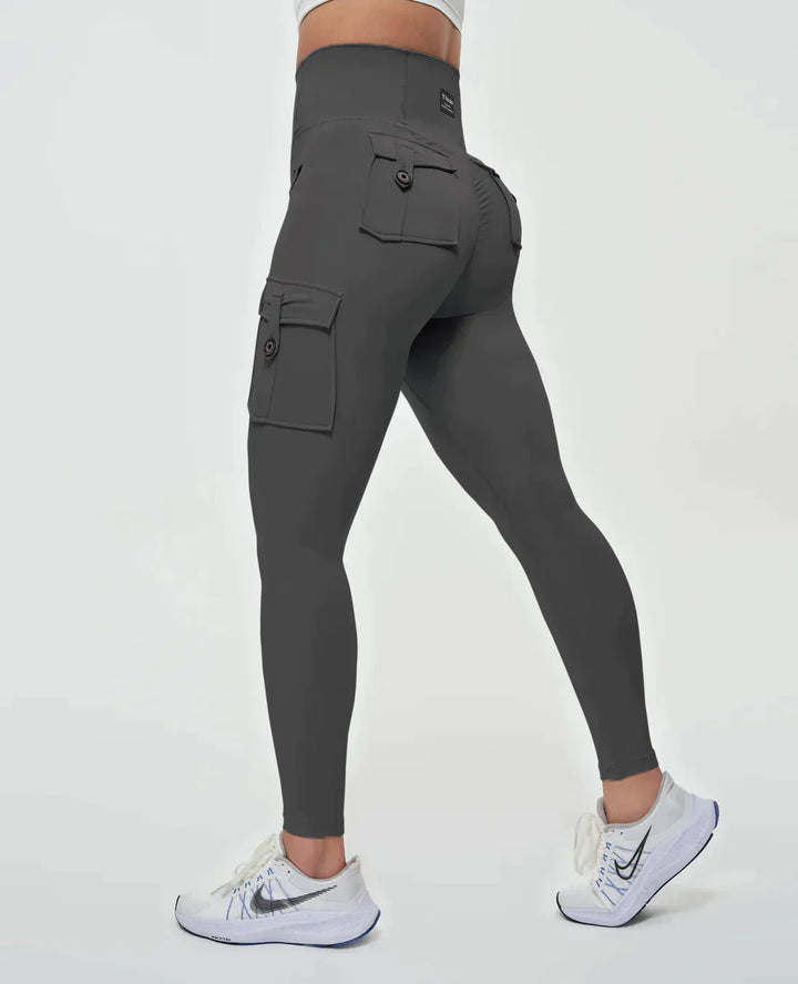 W&W Mode | Cargo Leggings Mit Hoher Taille