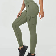 WW | Cargo Leggings Mit Hoher Taille