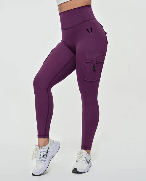WW | Cargo Leggings Mit Hoher Taille