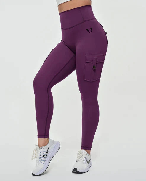 W&W Mode | Cargo Leggings Mit Hoher Taille