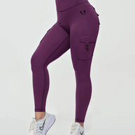WW | Hochtaillierte Cargo-Leggings