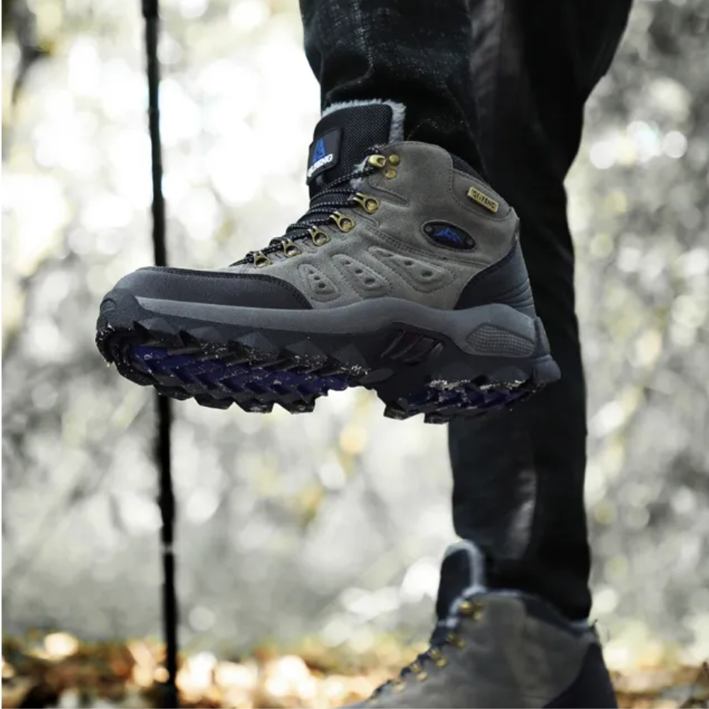 W&W Mode | Wanderschuhe Wasserdicht Hoher Knöchelstütze Atmungsaktive Grip Sohle Outdoor Trail Fußbekleidung