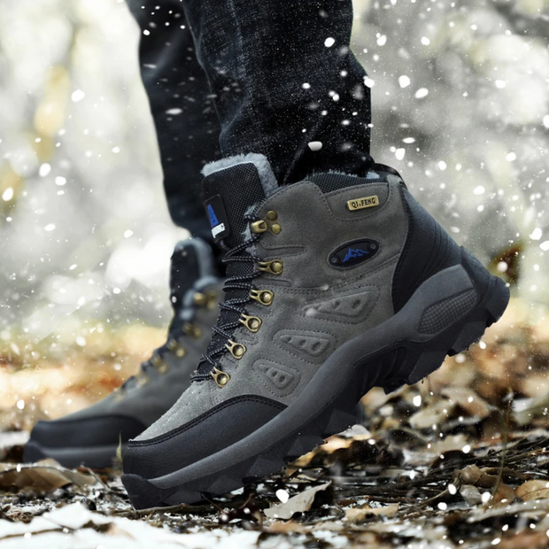 WW | Wanderschuhe Wasserdicht Hoher Knöchelstütze Atmungsaktive Grip Sohle Outdoor Trail Fußbekleidung