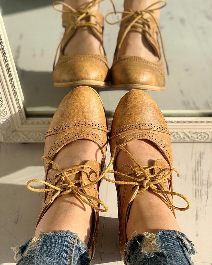 WW | Orthopädische Schuhe Mit Klobigem Absatz