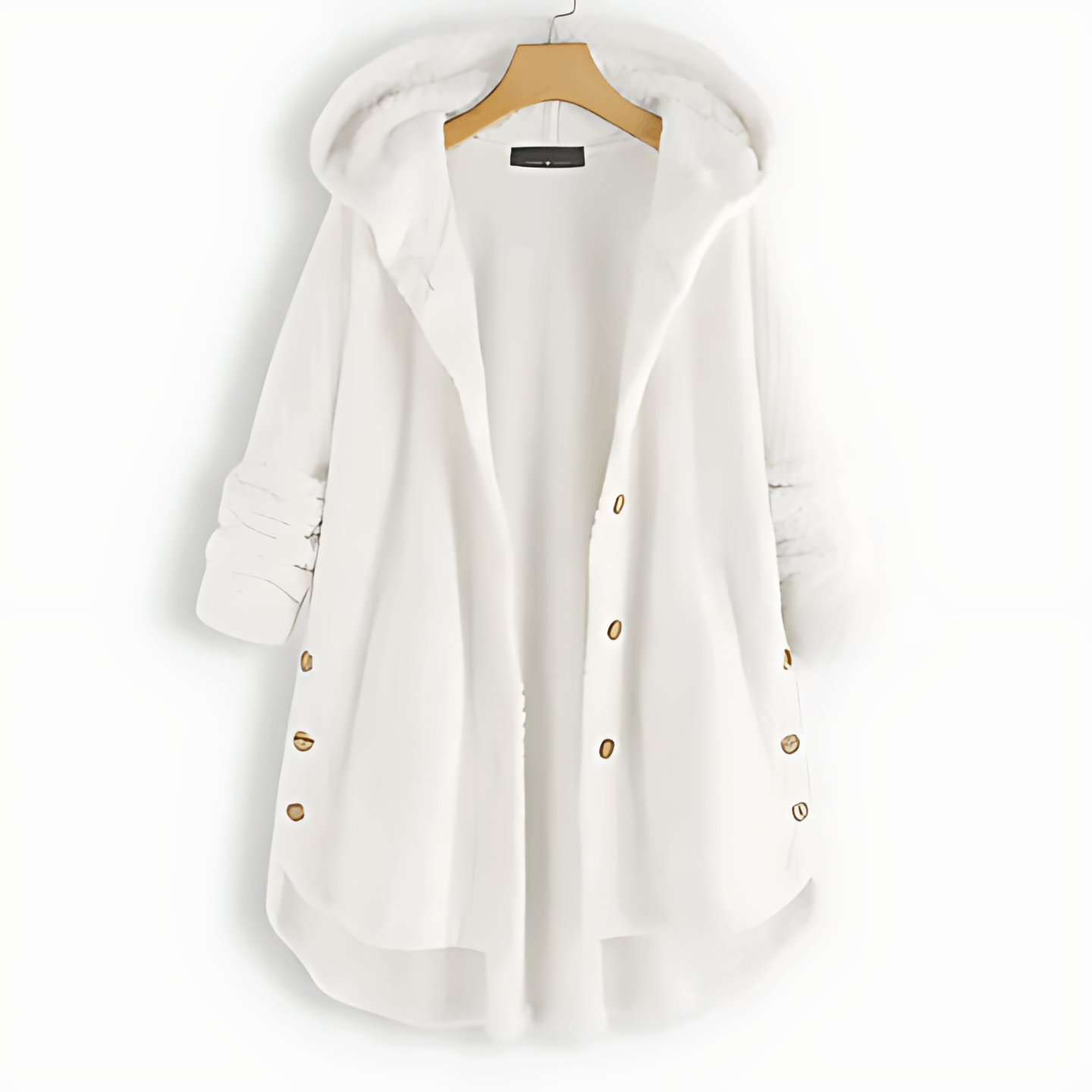 WW | Wärmende Strickjacke mit weichem Futter und Kapuze für Damen