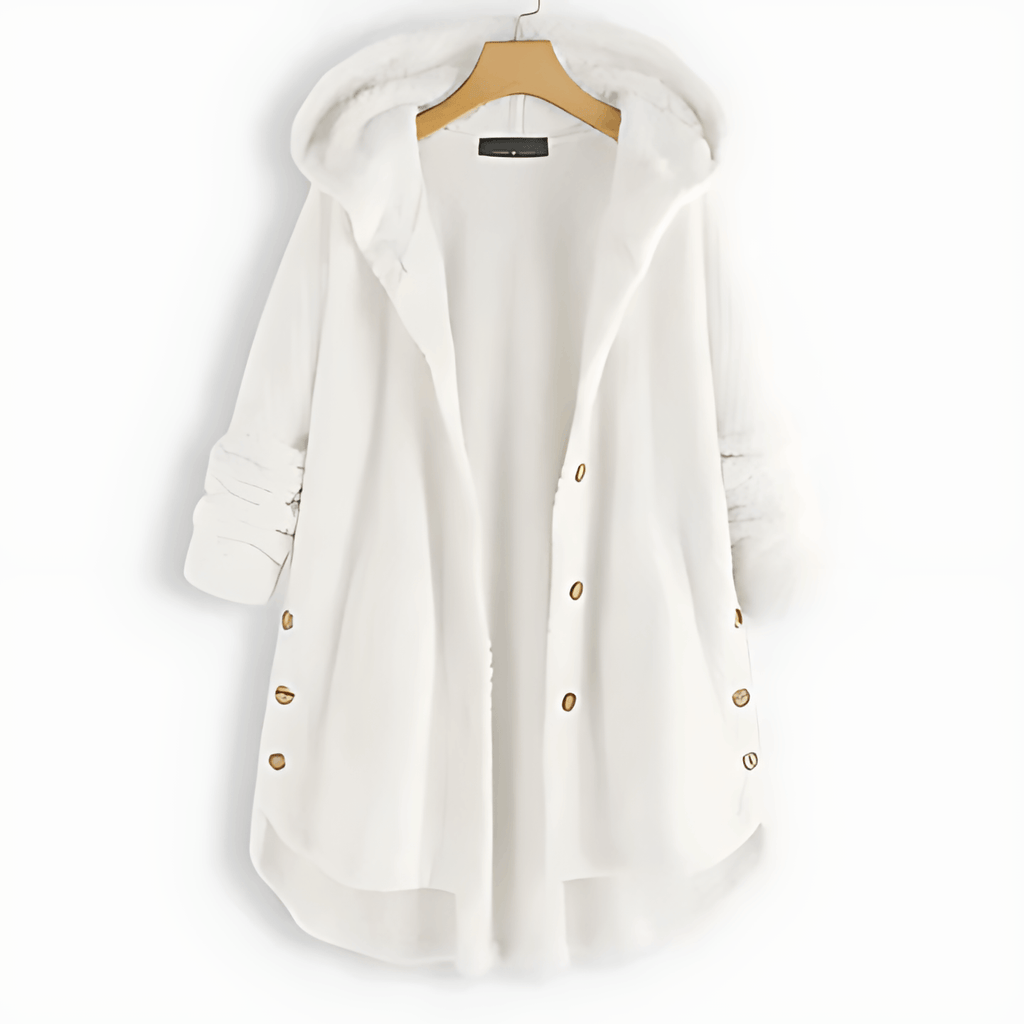 WW | Wärmende Strickjacke mit weichem Futter und Kapuze für Damen
