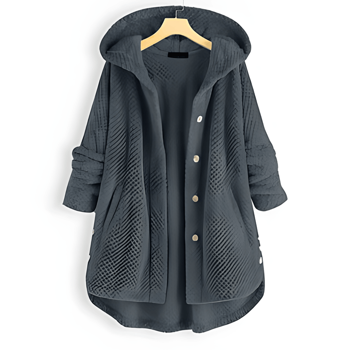 W&W Mode | Wärmende Strickjacke mit weichem Futter und Kapuze für Damen