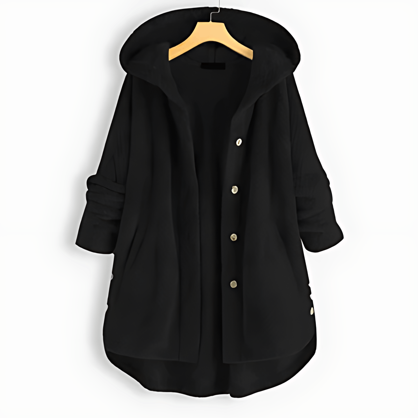 WW | Wärmende Strickjacke mit weichem Futter und Kapuze für Damen