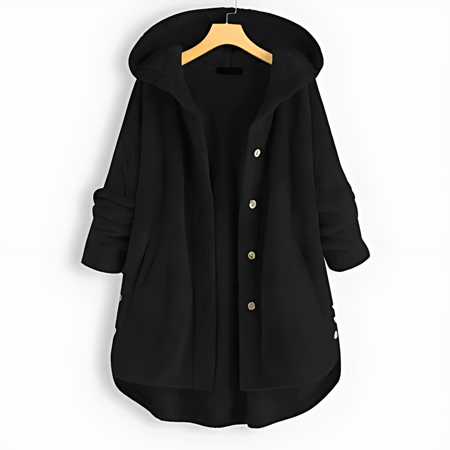 WW | Wärmende Strickjacke mit weichem Futter und Kapuze für Damen