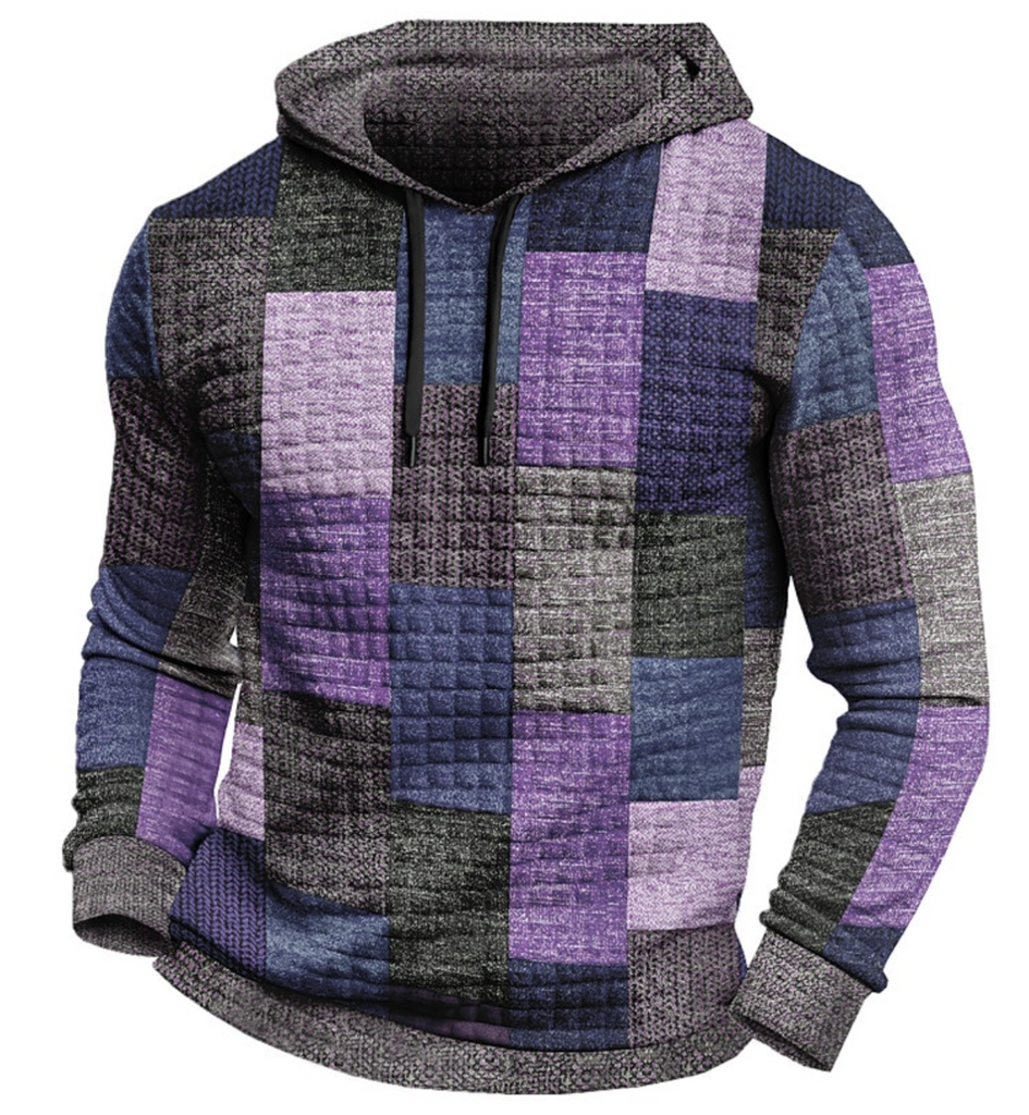 WW | Herren Grau Kapuzenpulli Kapuzenpullover