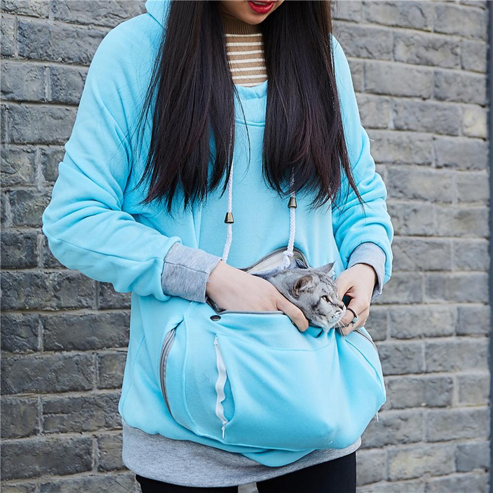 WW | Kuscheltaschen Sweatshirt Kapuzenpulli