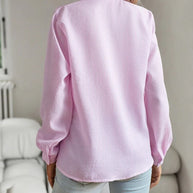 WW Bluse | Elegantes Hemd für Frauen mit Rüschen